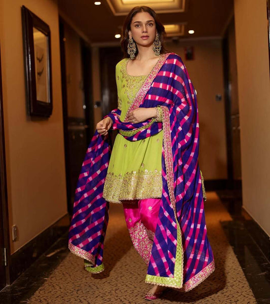 Aditi Rao Hydari Salwar Kameez with dupatta
